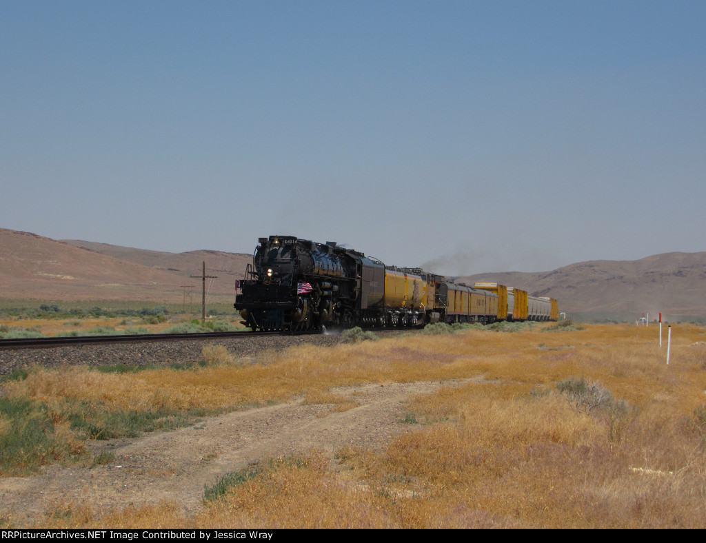 UP 4014 coming into Golconda